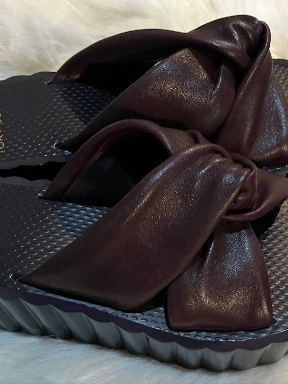 Tory Burch knotted leather